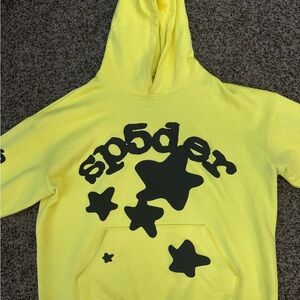 Gold Beluga Sp5der Hoodie